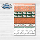 Spooky Halloween Kit | A5 Daily Duo Planner Kit Stickers | Witchβs Brew | KIT-411-L