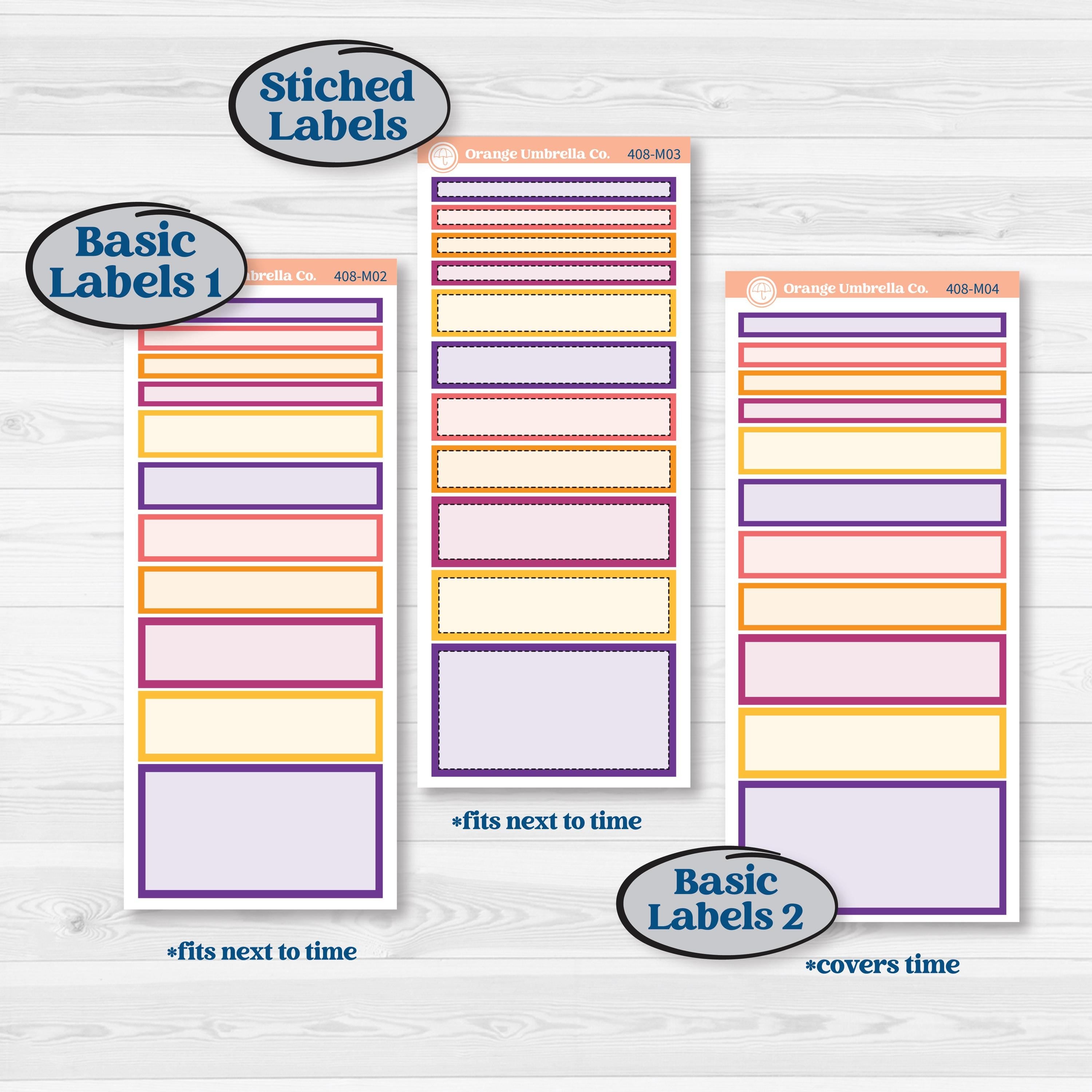 Purple Halloween Kit | 7x9 Erin Condren Daily Duo Planner Kit Stickers | Gone Batty | KIT-408-M