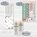 Spooky Halloween Kit | A5 Daily Duo Planner Kit Stickers | Witchβs Brew | KIT-411-L