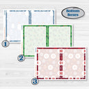 Playful Winter Kit | 7x9 Erin Condren Daily Duo Planner Kit Stickers | Jingle | KIT-418-M
