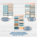 Whimsical Winter Kit | A5 Compact Vertical Planner Kit Stickers for Erin Condren | Sugarplum | KIT-422-G