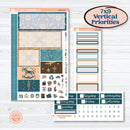 Whimsical Winter Kit | Plum Vertical Priorities 7x9 Planner Kit Stickers | Sugarplum | KIT-422-J