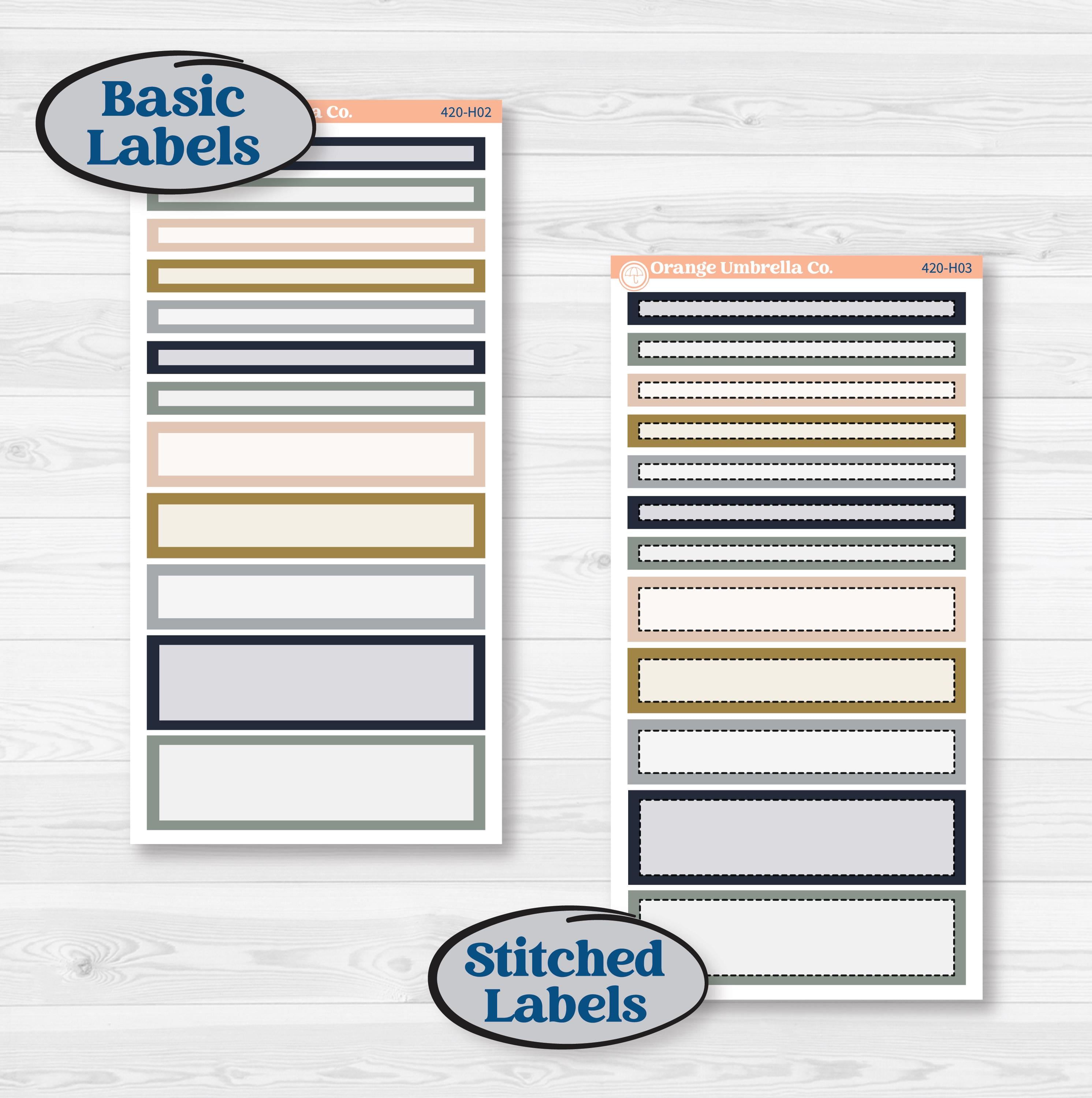 Cheerful Holiday Christmas Kit | 7x9 Compact Vertical Planner Kit Stickers | Very Merry | KIT-420-H