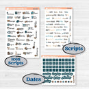Whimsical Winter Kit | Weekly Add-On Planner Kit Stickers | Sugarplum | KIT-422-B