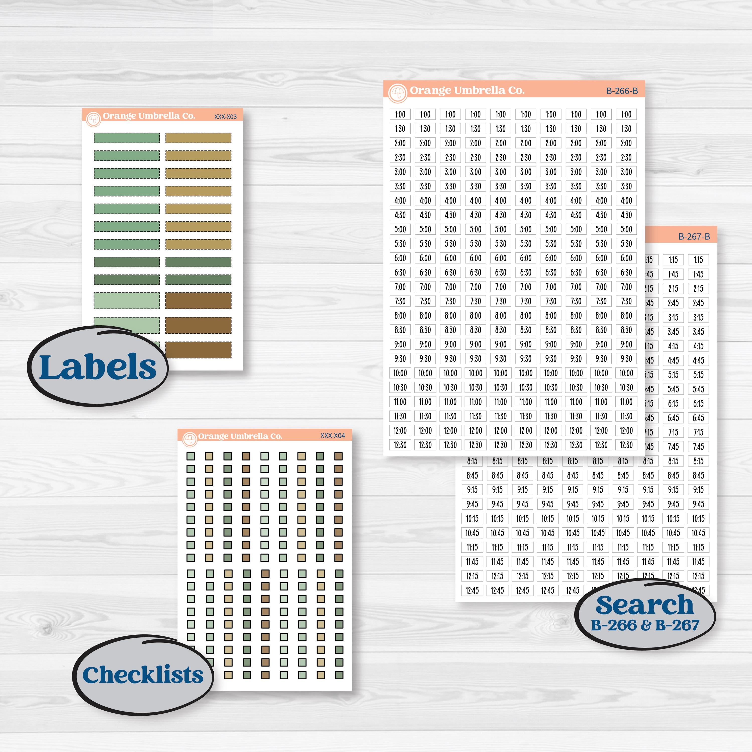 St. Patrick’s Day | Laurel Denise Jo Large Planner Kit Stickers | Emerald Isle | KIT-512-X