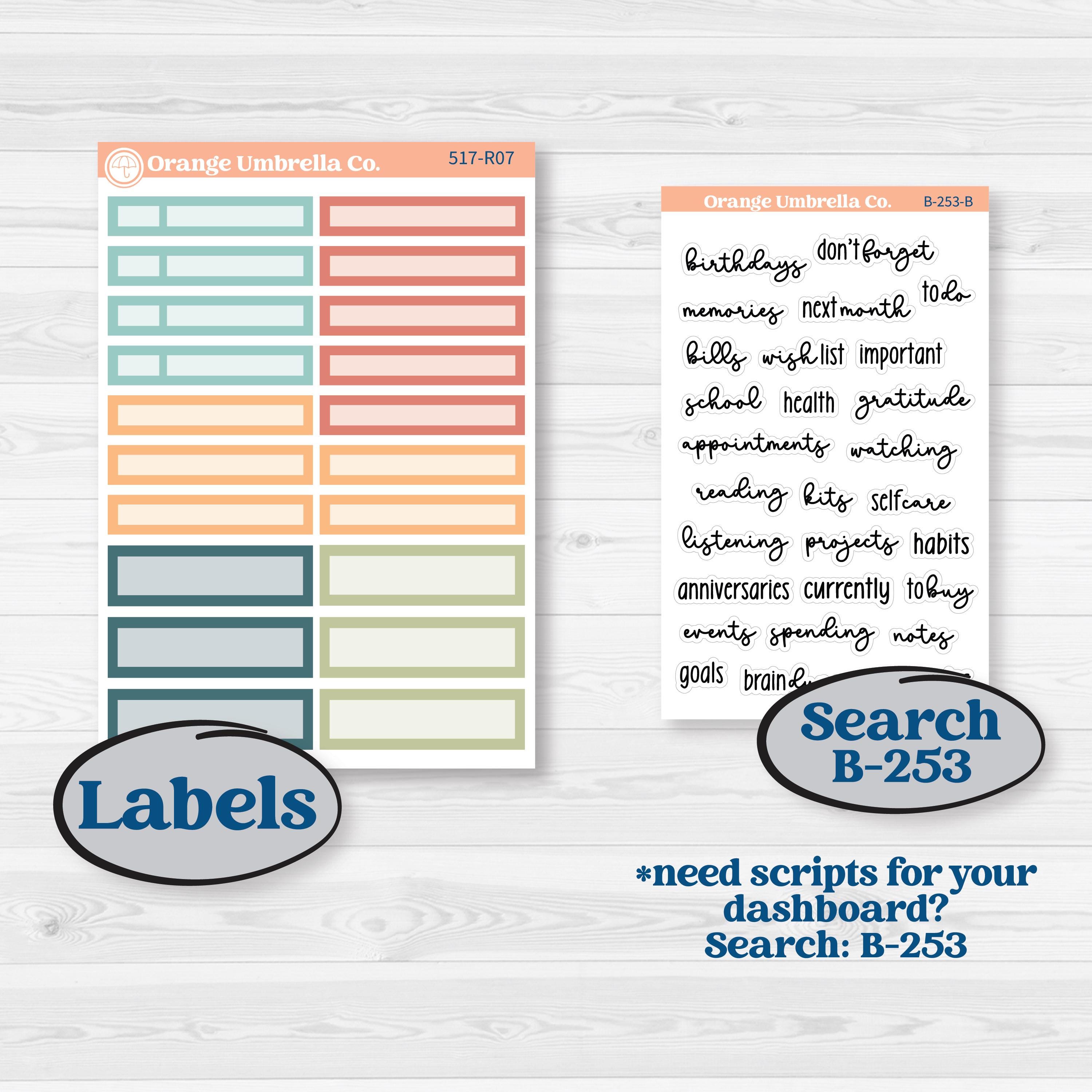 Easter Spring Kit | 8.5x11 Plum Monthly & Dashboard Planner Stickers | Easter Basket | KIT-517-R