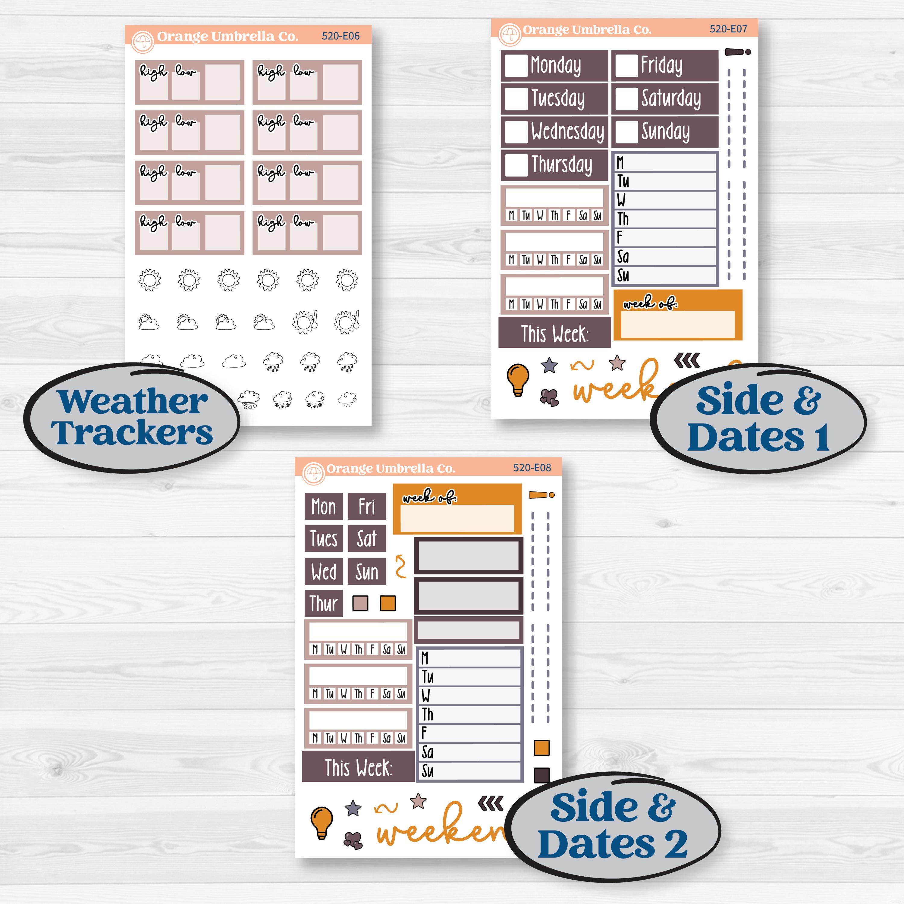 Playful Easter Bunnies | Hobonichi Cousin Weekly & Daily Planner Kit Stickers | Bunny Hop | KIT-520-E