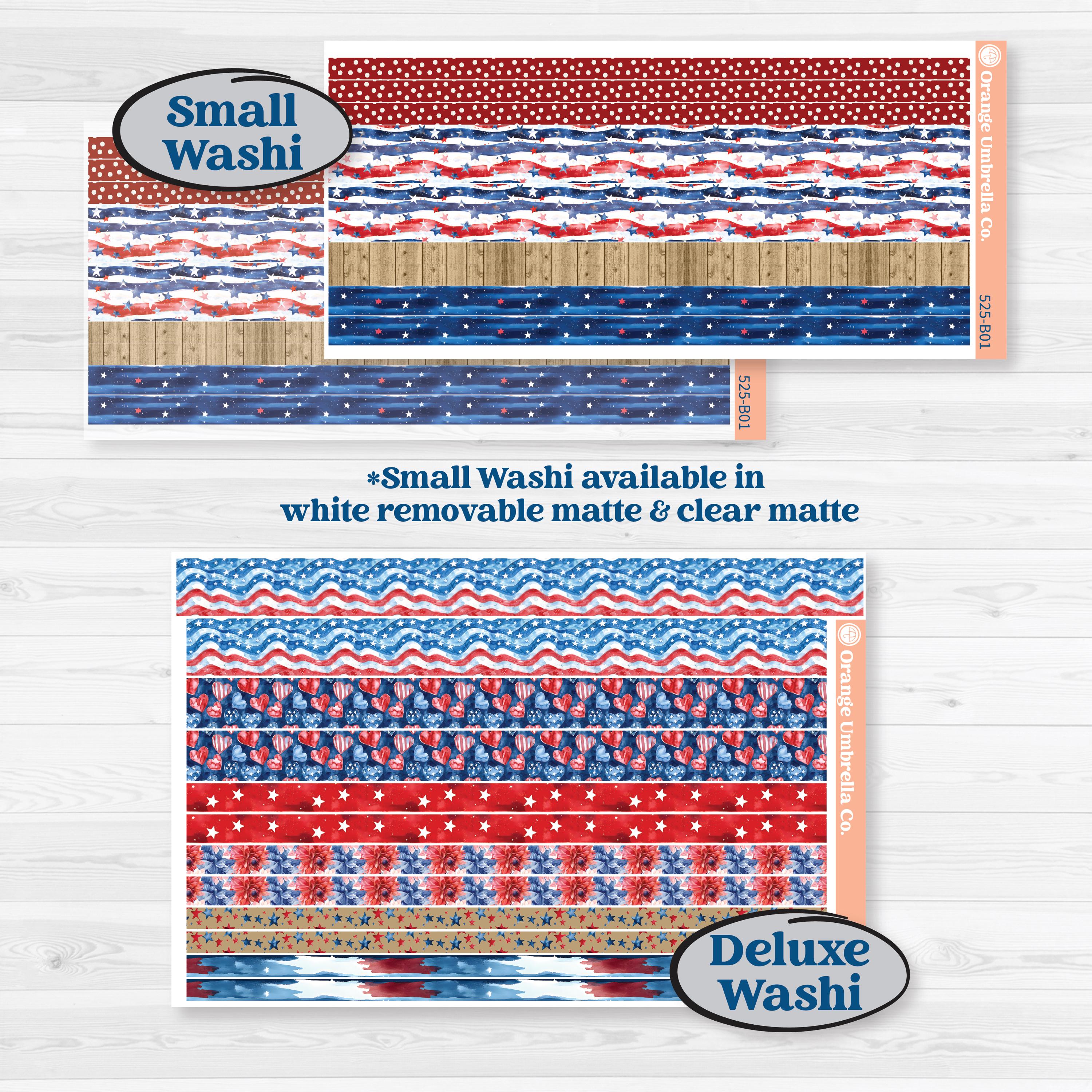 Memorial Day Kit | Weekly Add-On Planner Kit Stickers | Arlington | KIT-525-B