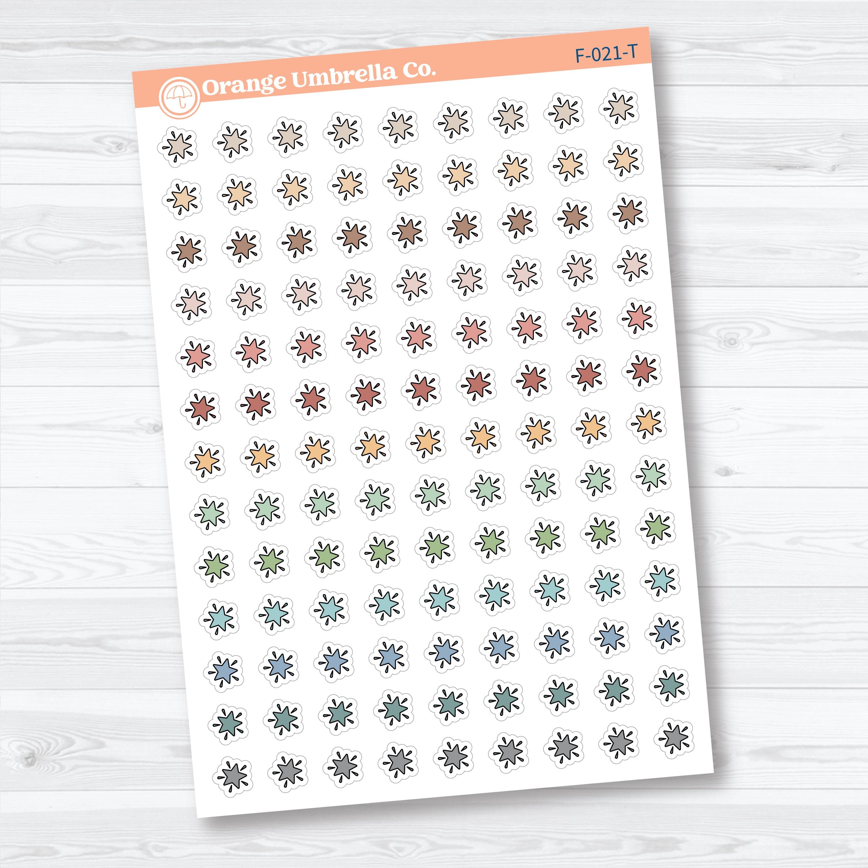 Star Inductive Bible Study Faith Icons | Planner Stickers | F-021