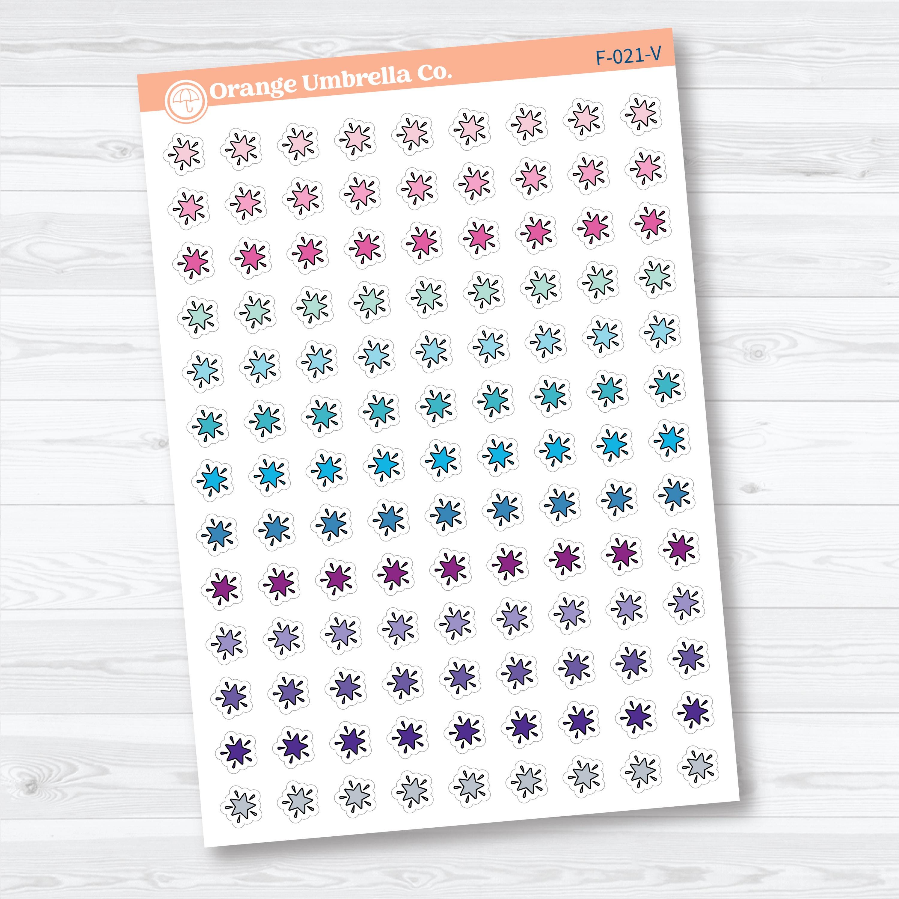 Star Inductive Bible Study Faith Icons | Planner Stickers | F-021