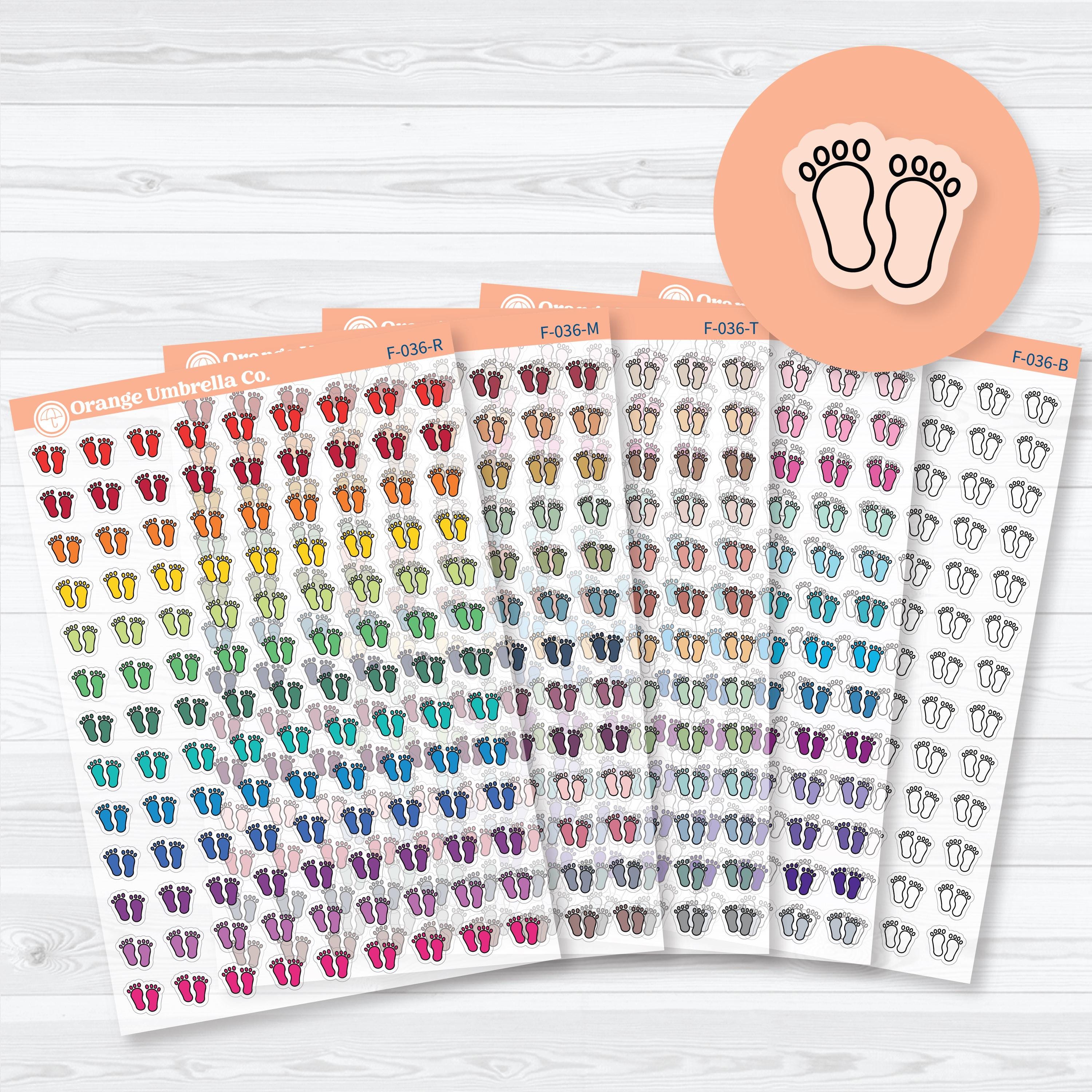 Inductive Bible Study Obedience / Walk with God Clear Matte | Faith-Based Planner & Bible Journaling Stickers | F-036-CM