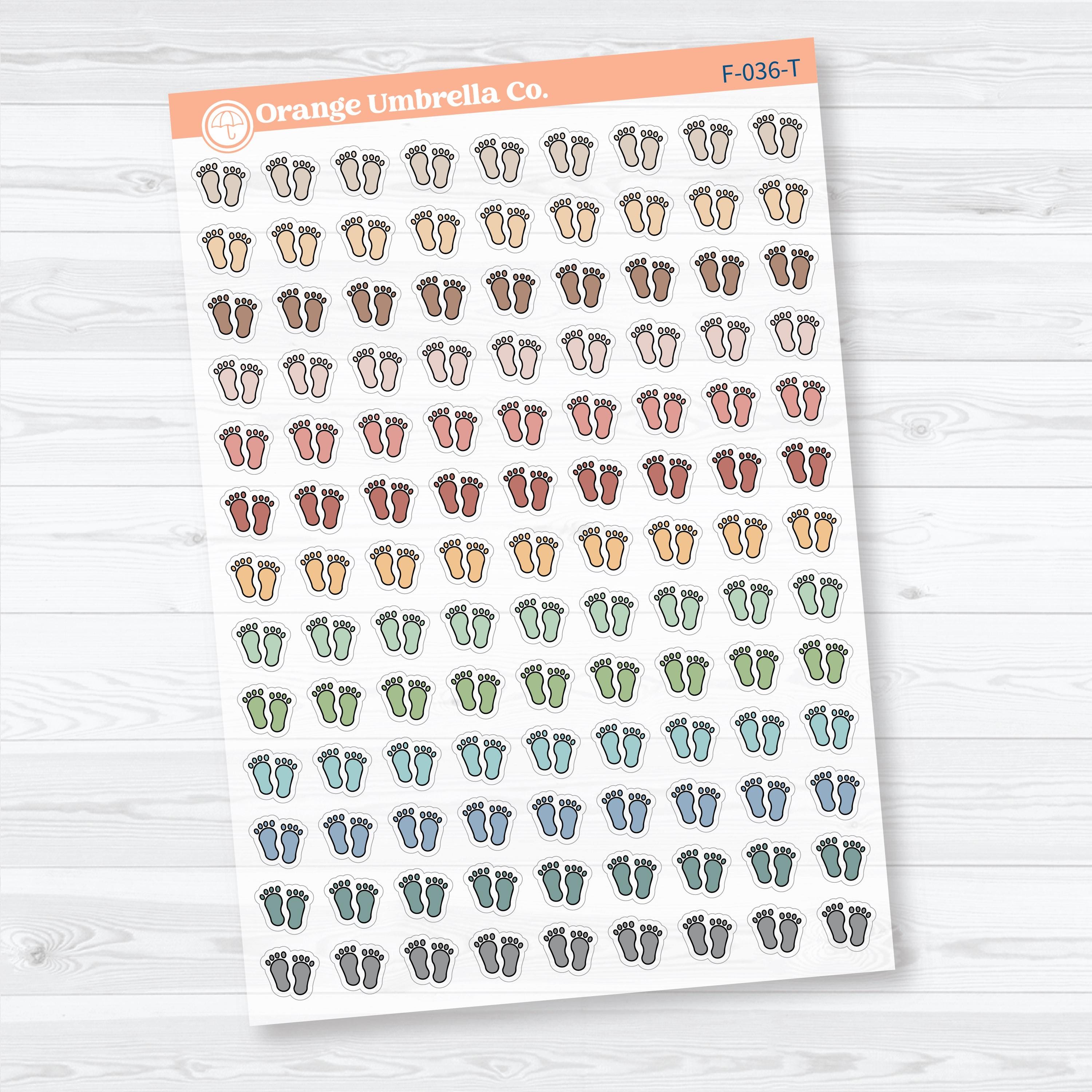Inductive Bible Study Obedience / Walk with God Clear Matte | Faith-Based Planner & Bible Journaling Stickers | F-036-CM