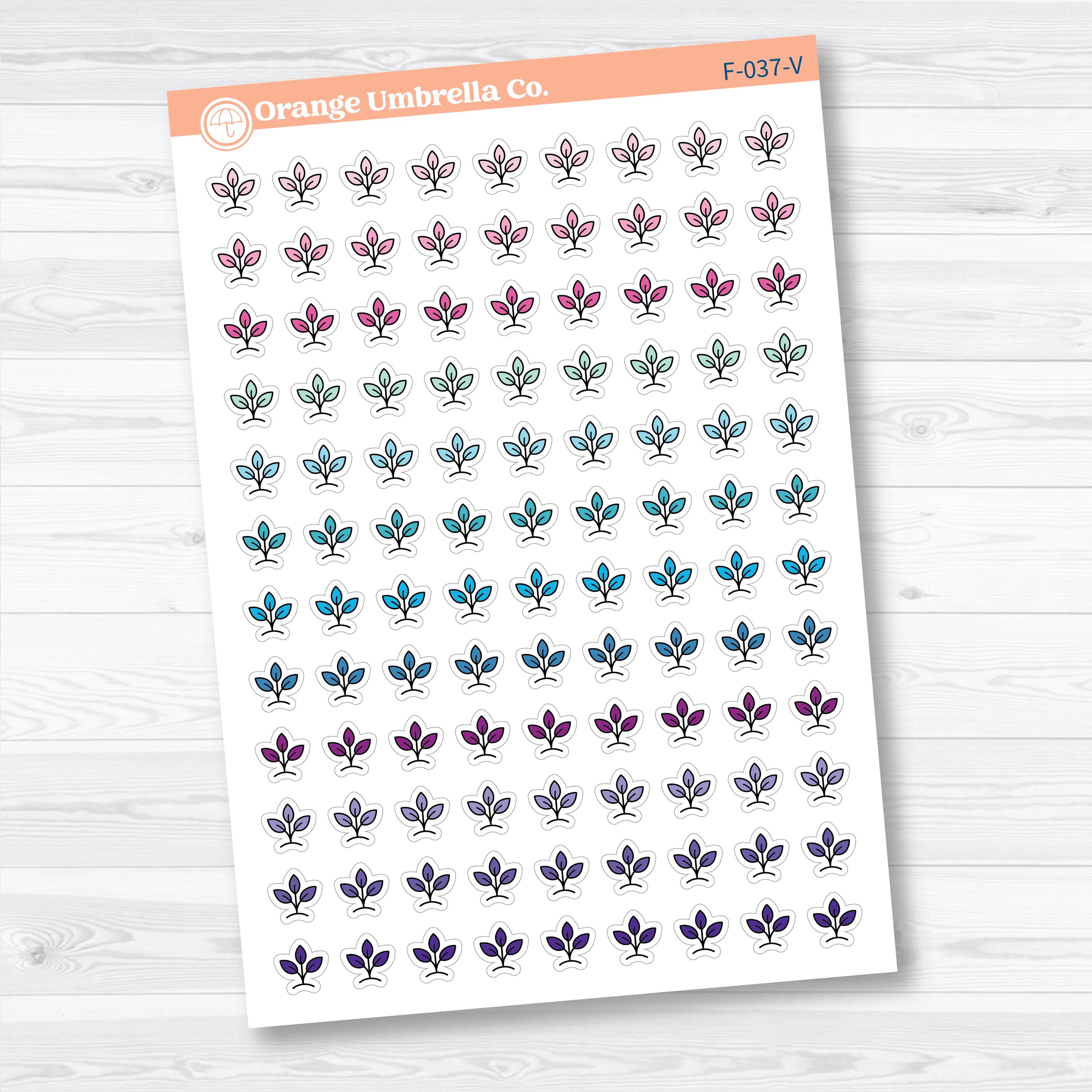 Inductive Bible Study Icons Growth & Transformation | Faith-Based Planner and Bible Journaling Stickers | F-037