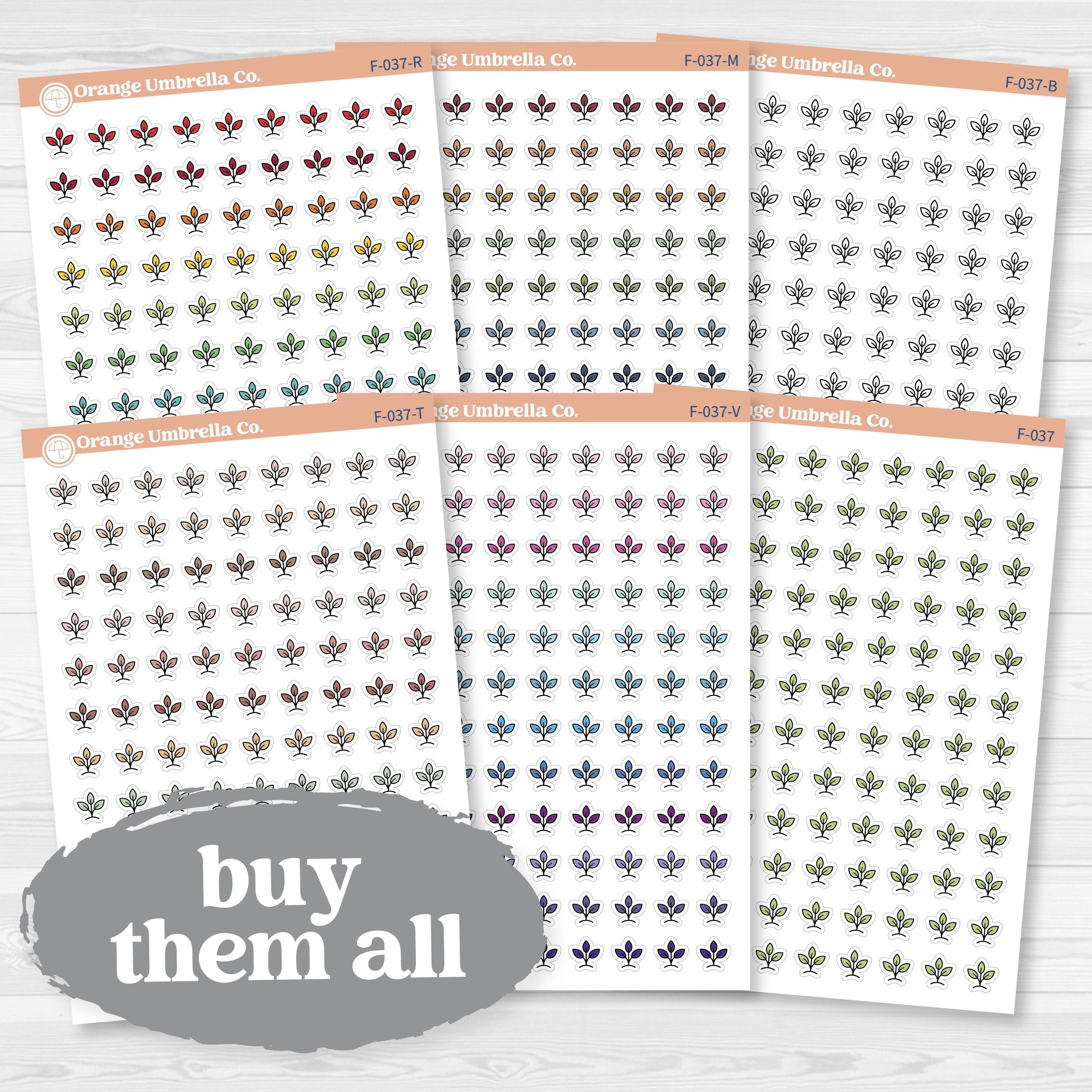 Inductive Bible Study Icons Growth & Transformation | Faith-Based Planner and Bible Journaling Stickers | F-037