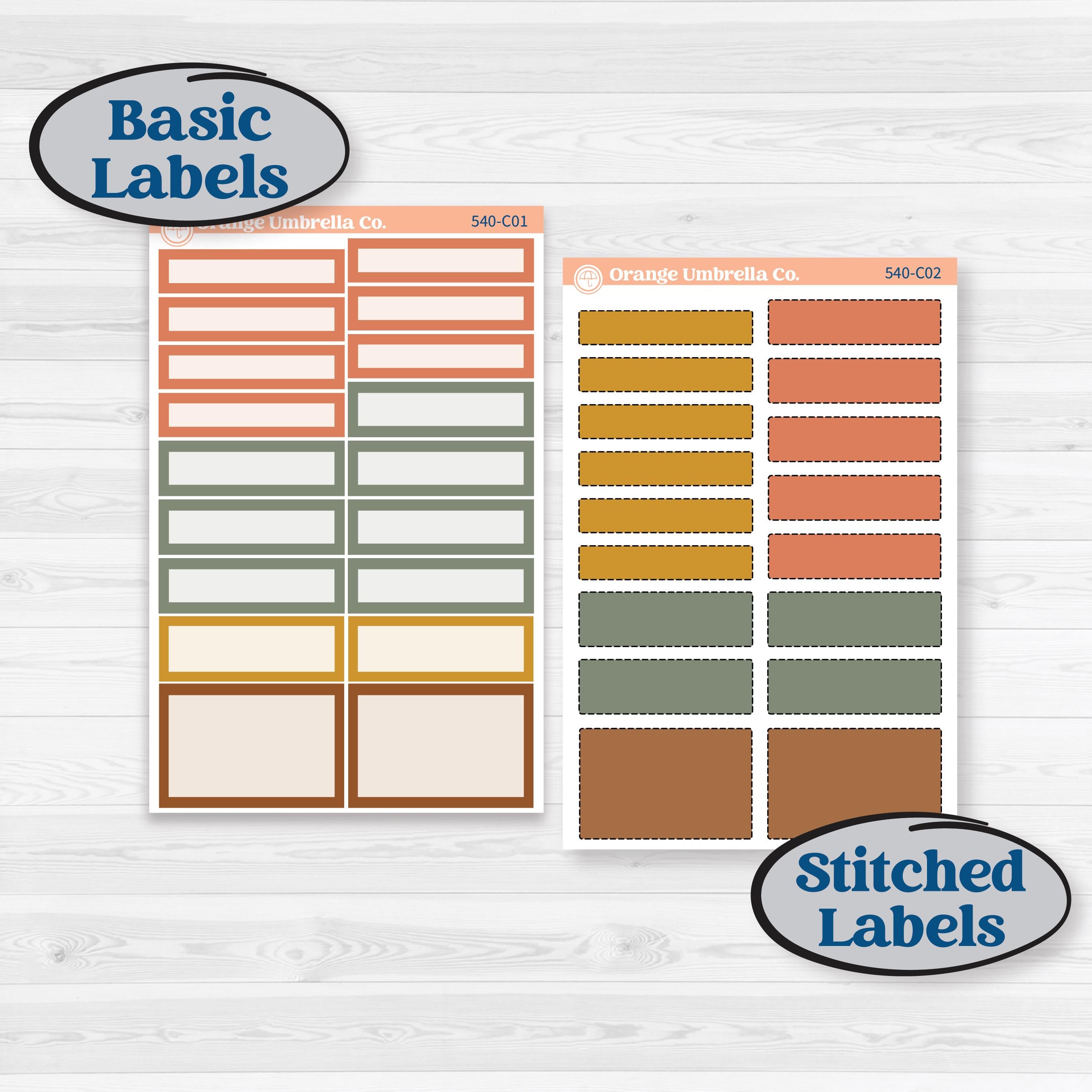 Book Love Planner Kit | Weekly Add-On Labels Planner Kit Stickers | Bookmarked | KIT-540-C
