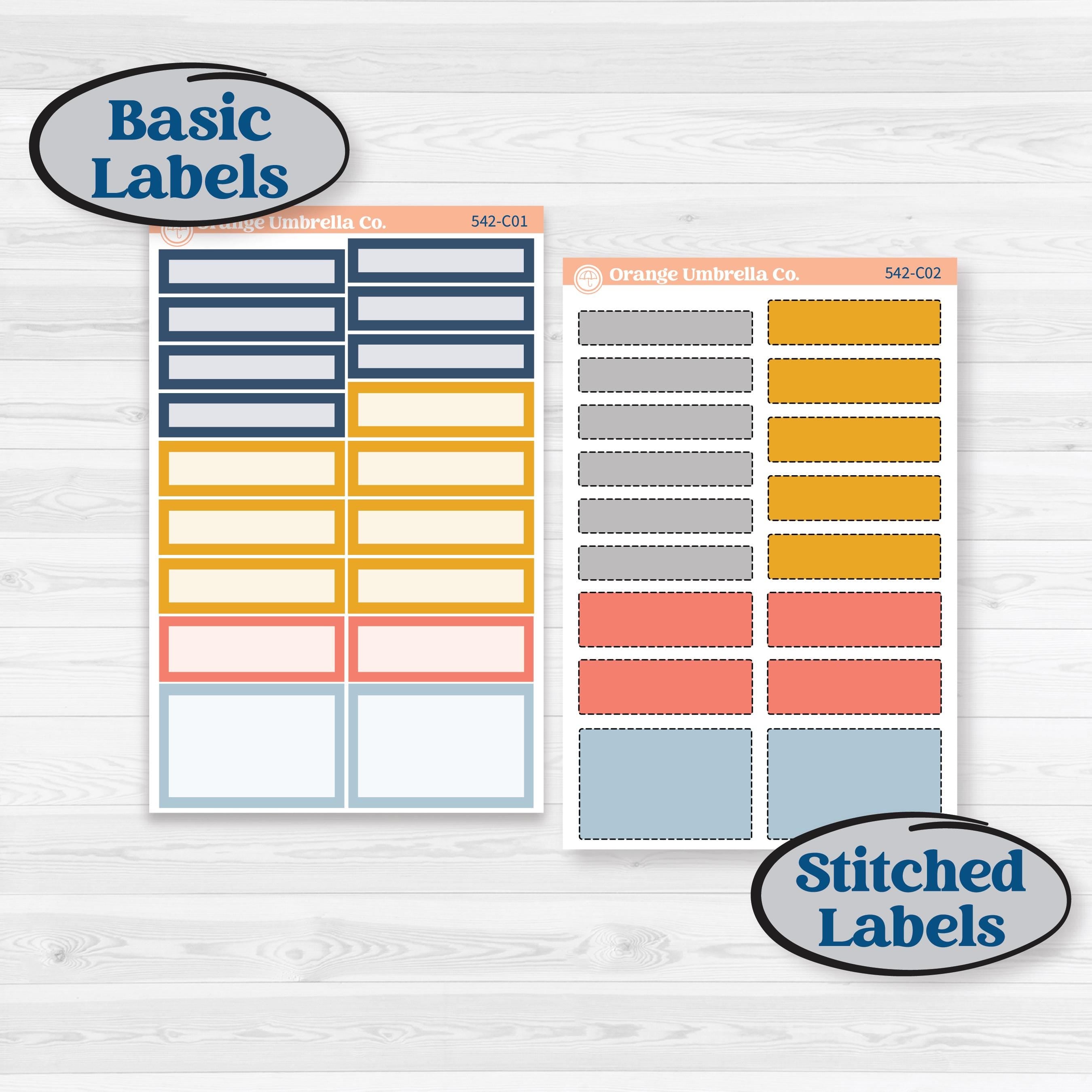 Pet Lover Planner Kit | Weekly Add-On Labels Planner Kit Stickers | Furever Friends | KIT-542-C