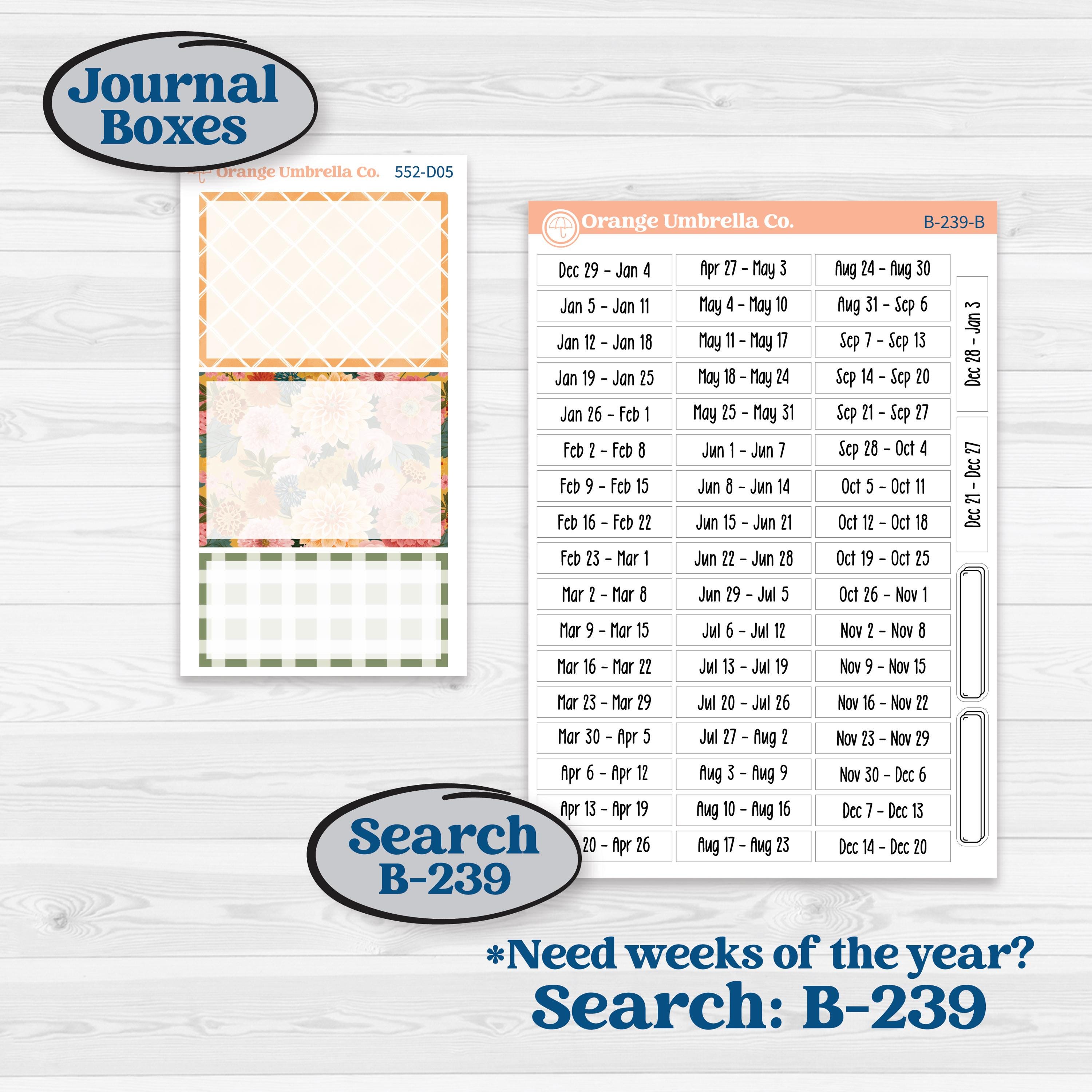 Woodland Planner Kit | Journaling or Scrapbooking Kit | Creative Junk Journal Planner Stickers | Fox & Fern | KIT-552-D