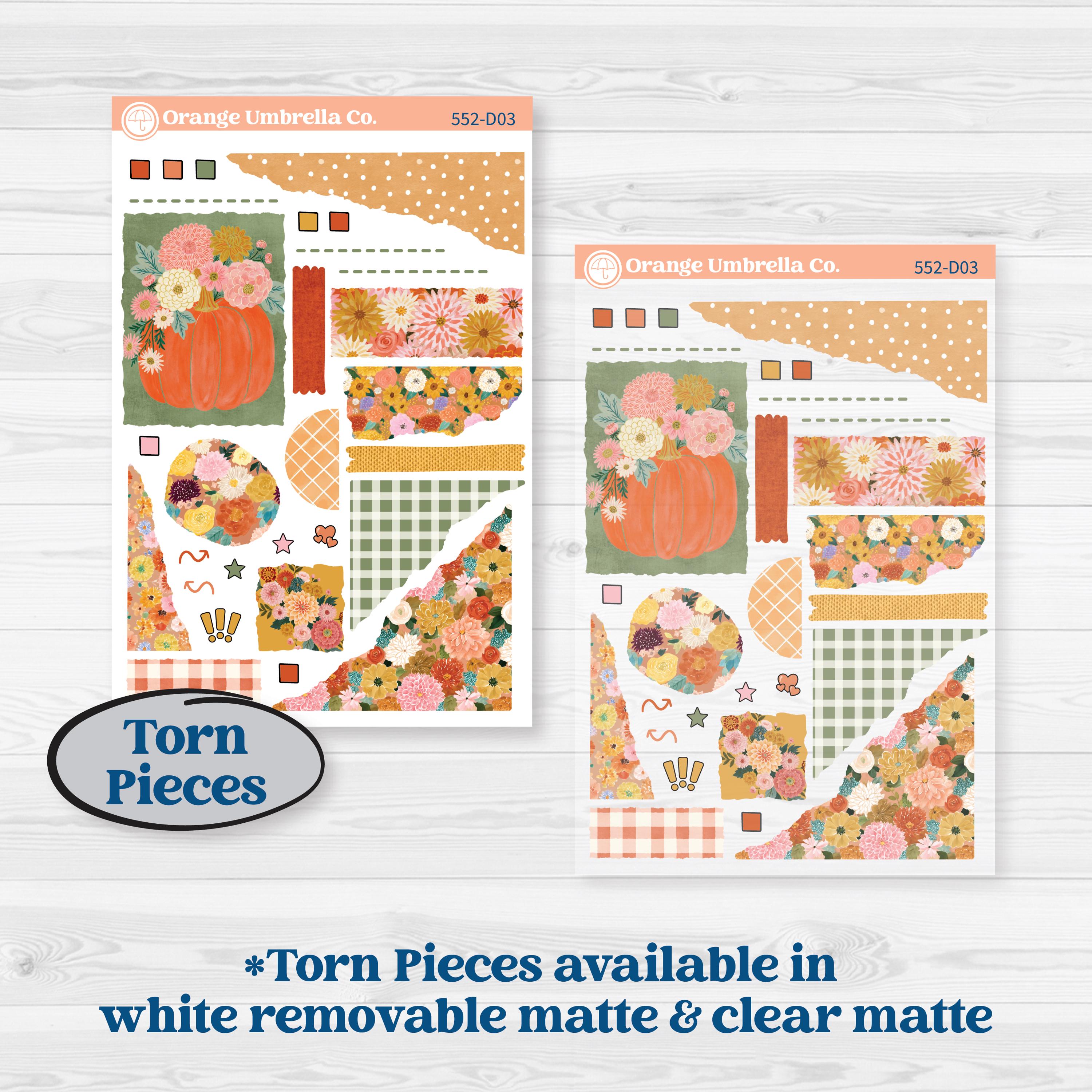 Woodland Planner Kit | Journaling or Scrapbooking Kit | Creative Junk Journal Planner Stickers | Fox & Fern | KIT-552-D