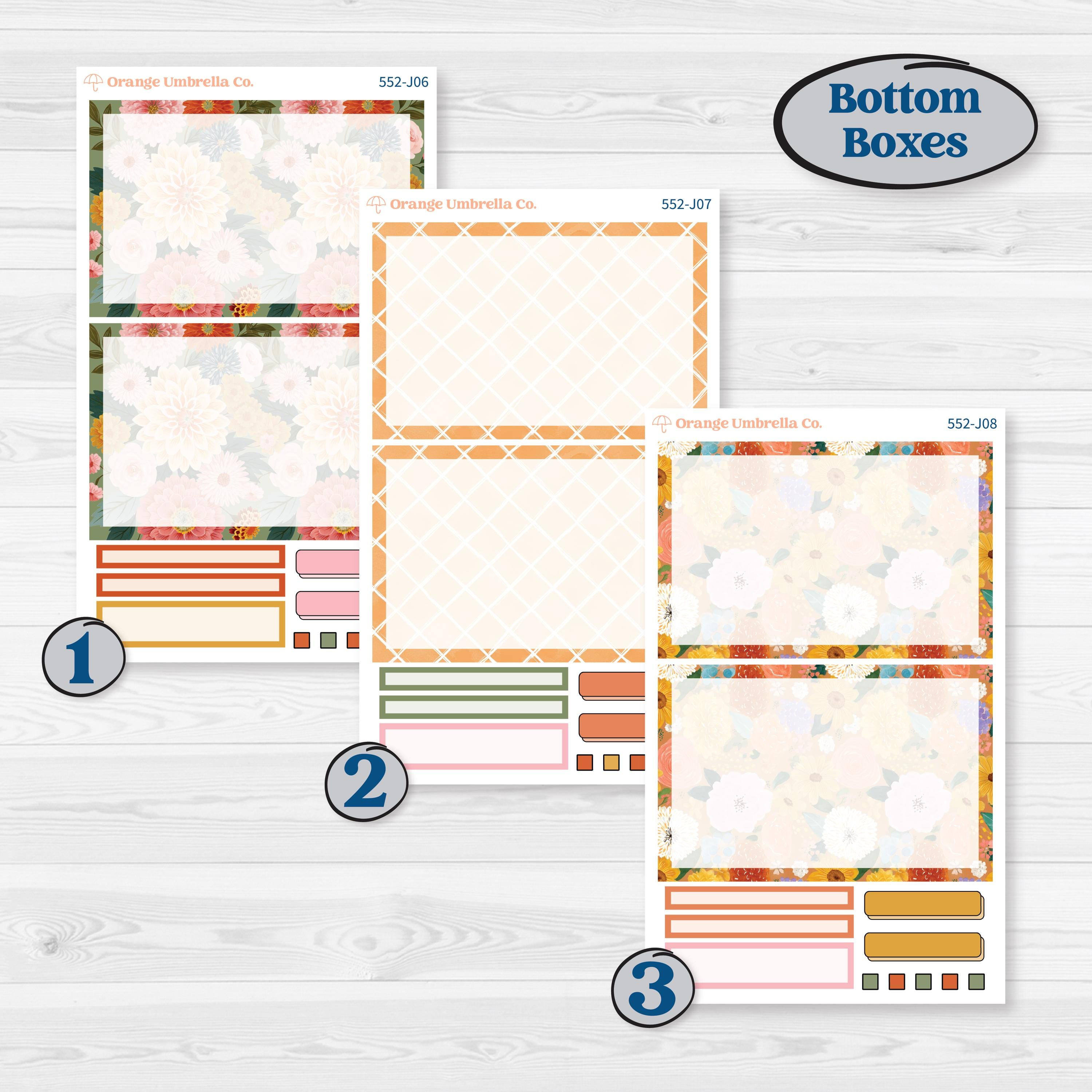 Woodland Planner Kit | A5 Daily Duo Planner Kit Stickers | Fox & Fern | KIT-552-J