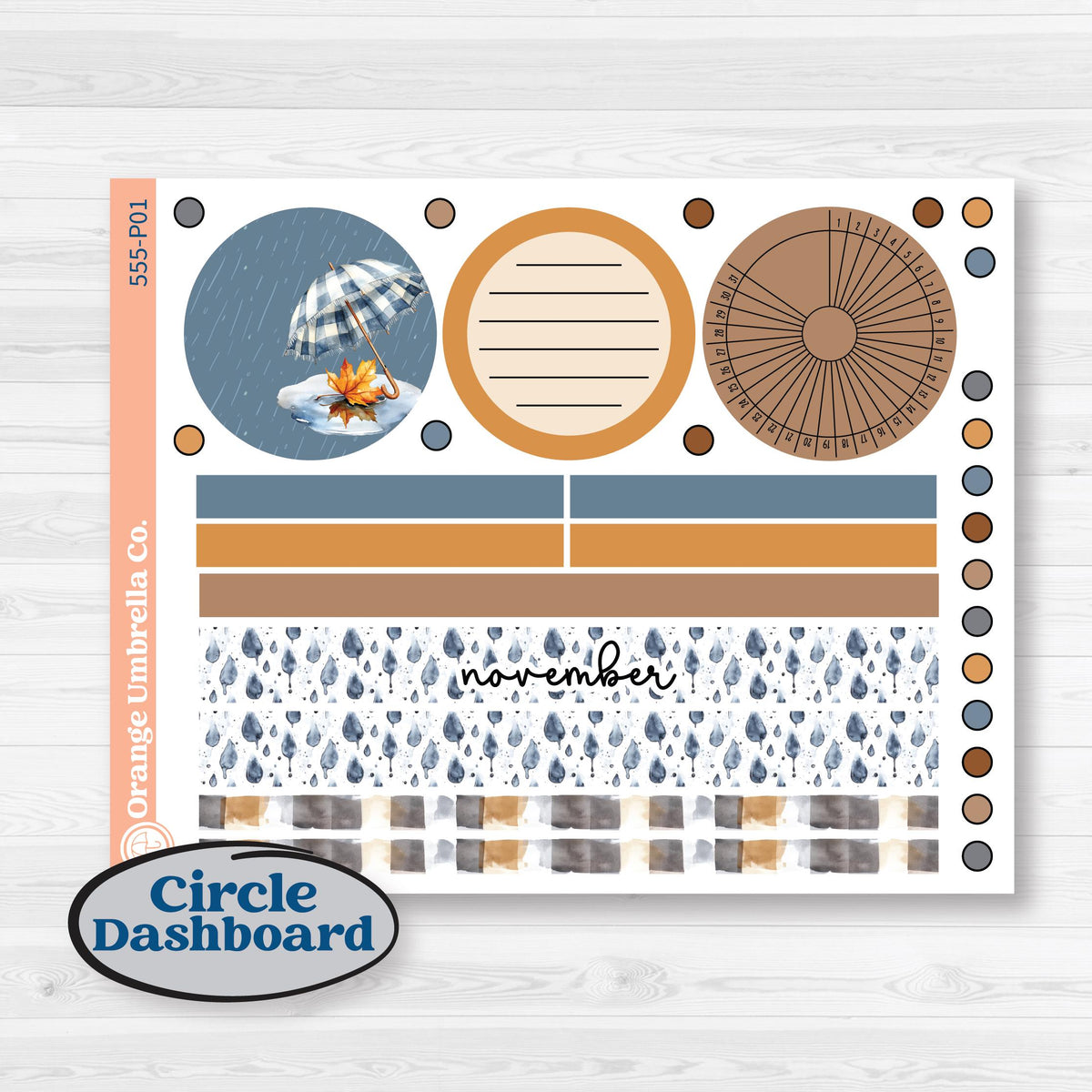 Reading Planner Kit | A5 Plum Monthly & Dashboard Planner Kit Stickers | Reading Weather | KIT-555-P