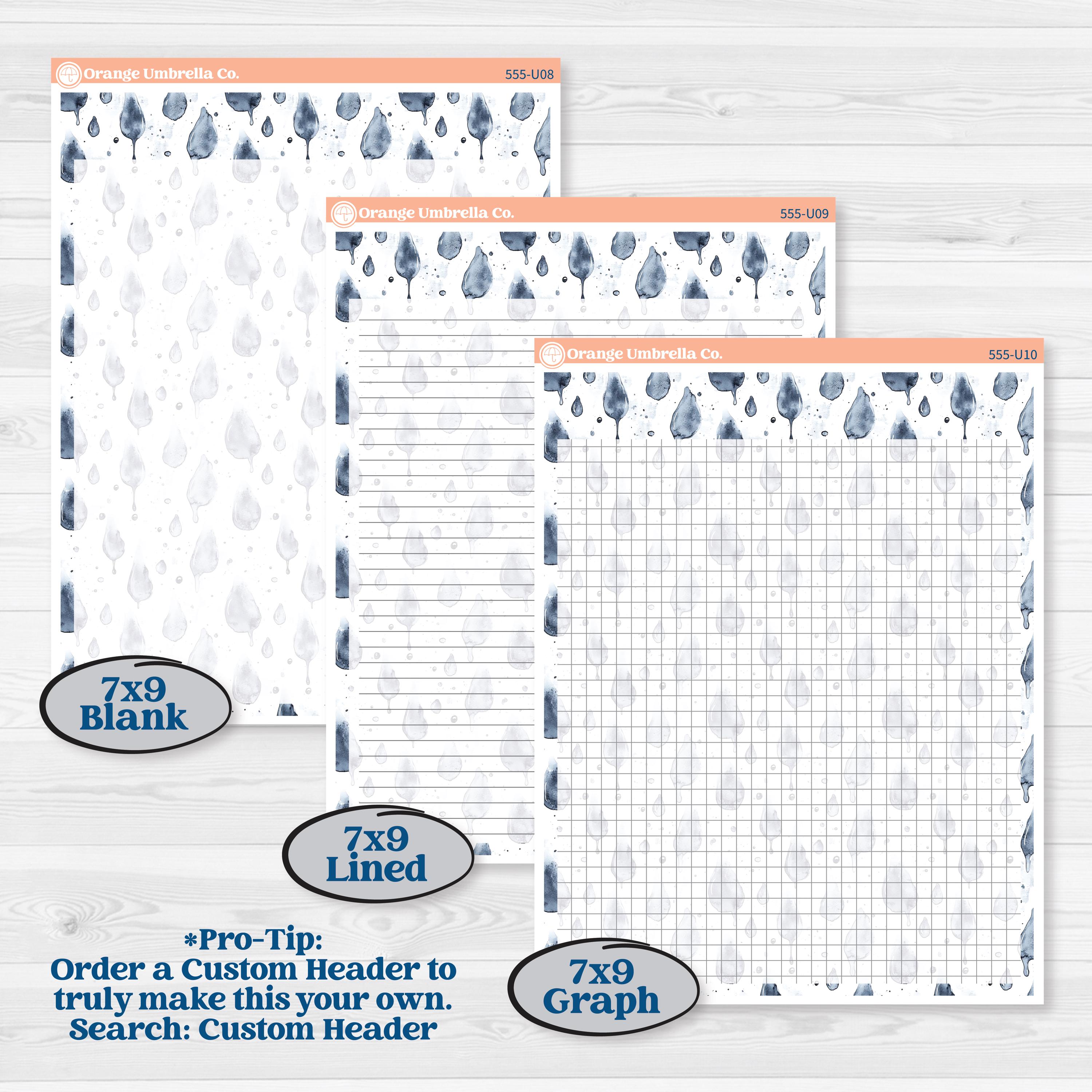 Reading Planner Kit | A5 or 7x9 Create Your Own Monthly Universal | Monthly & Reading Log Sticker Kit | Reading Weather | KIT-555-U