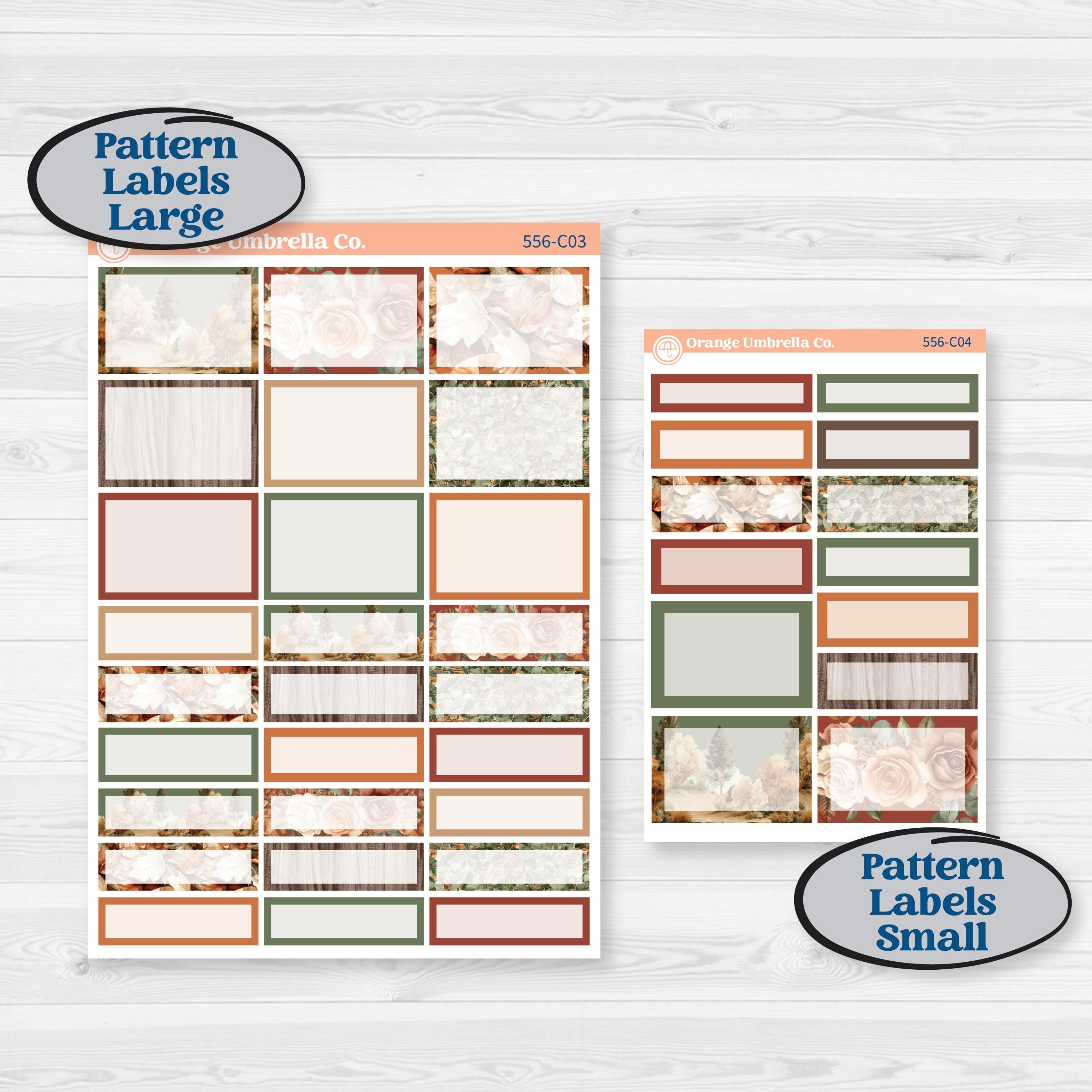 Woodland Animal Kit | Weekly Add-On Labels Planner Kit Stickers | Woodland Zoo | KIT-556-C