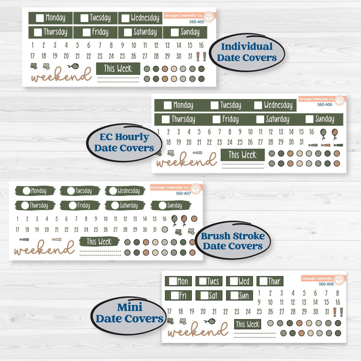 Cozy Winter Planner Kit | Weekly Sticker Kit for Vertical Planners like Erin Condren | Snowdrift | KIT-560-A