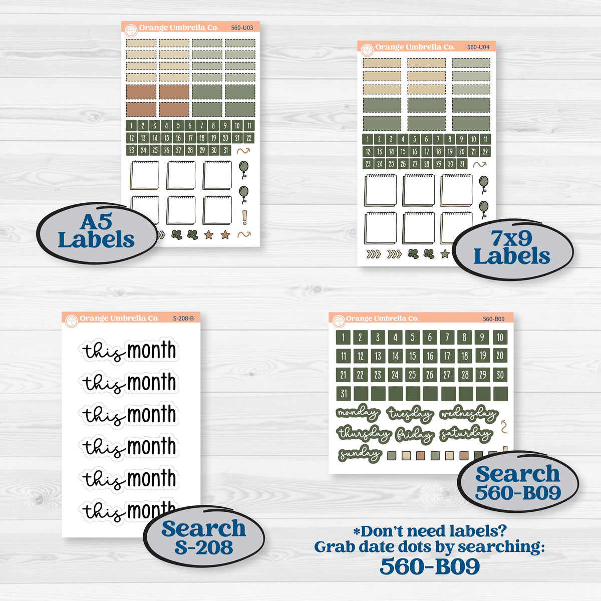 Cozy Winter Planner Kit | A5 or 7x9 Create Your Own Monthly Dashboard Universal | Reading Log Sticker Kit | Snowdrift | KIT-560-U