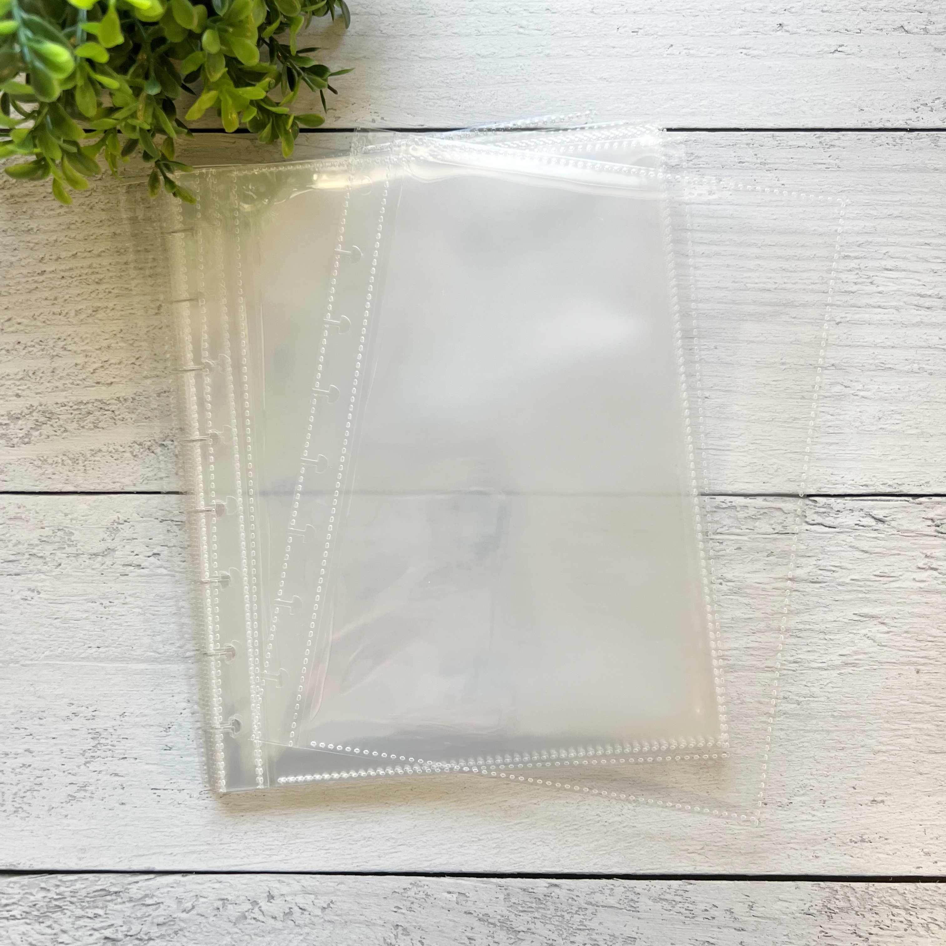 CLEARANCE | Interchangeable Disc Refill Sleeves For Planner Sticker and Label Albums | Pages