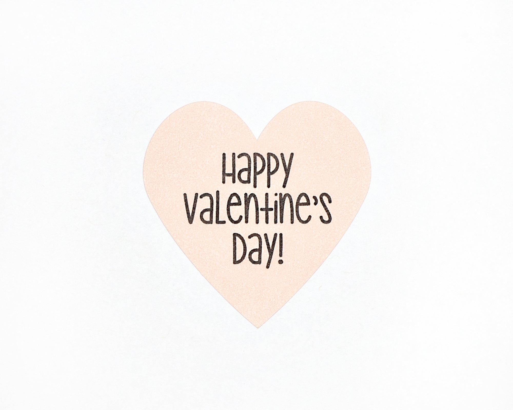 48 Heart Stickers. Happy Valentine's Day Stickers, Pink Valentine Stickers (#704)