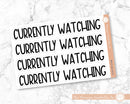 Hobbies Dashboard Header Script Planner Stickers | F8 | T-096-104-B