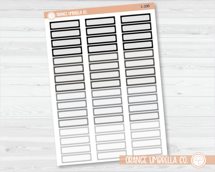 Hobo Cousin Skinny Appointment Planner Stickers and Labels | Neutrals | L-389-390