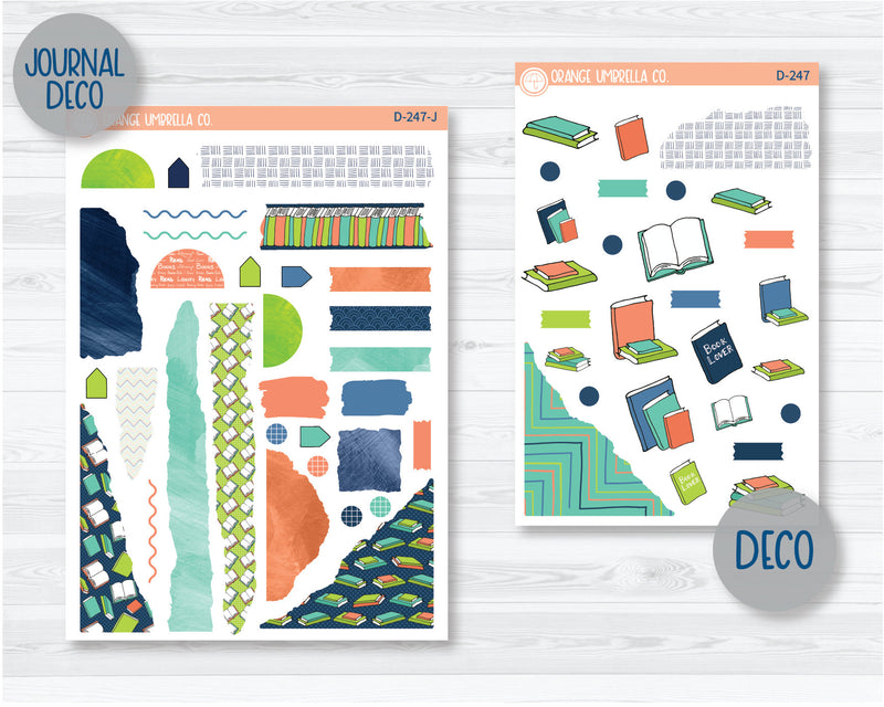 Page Turner Kit Deco Planner Stickers | D-247