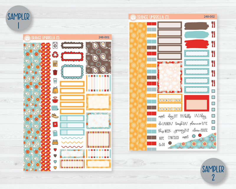 CLEARANCE | Weekly Planner Kit Stickers | Sassy 248-001