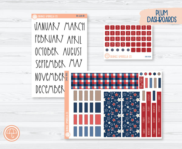 CLEARANCE | Hobonichi Weeks Monthly Planner Kit Stickers | Land That I Love 242-301