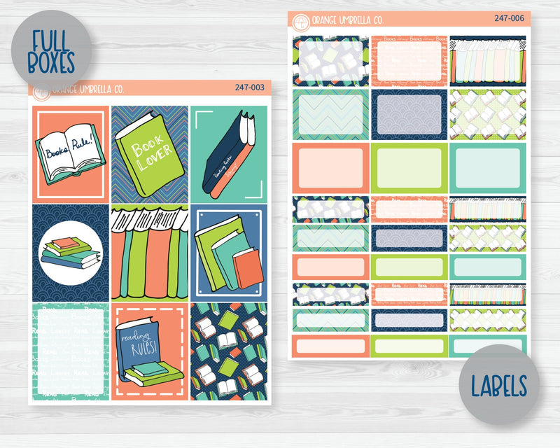 CLEARANCE | Weekly Planner Kit Stickers | Page Turner 247-001