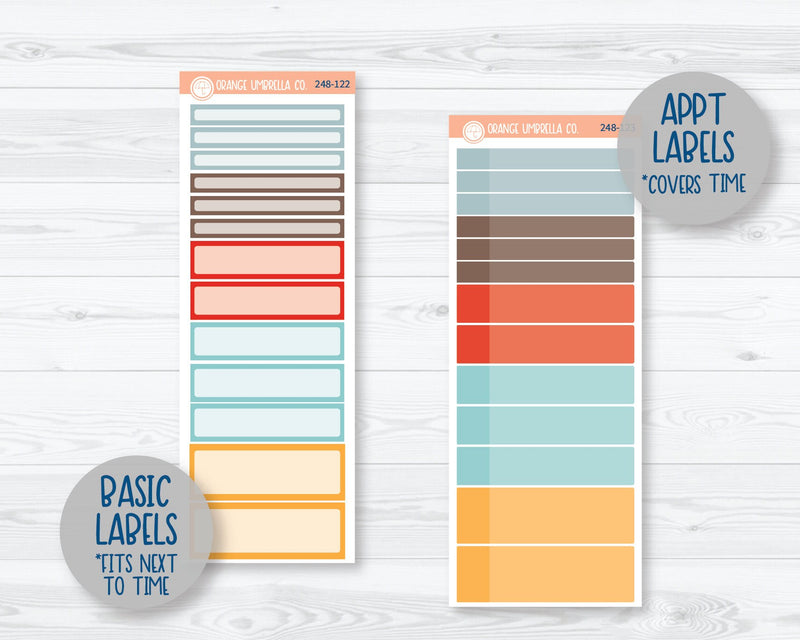 CLEARANCE | A5 Daily Duo Planner Kit Stickers | Sassy 248-121