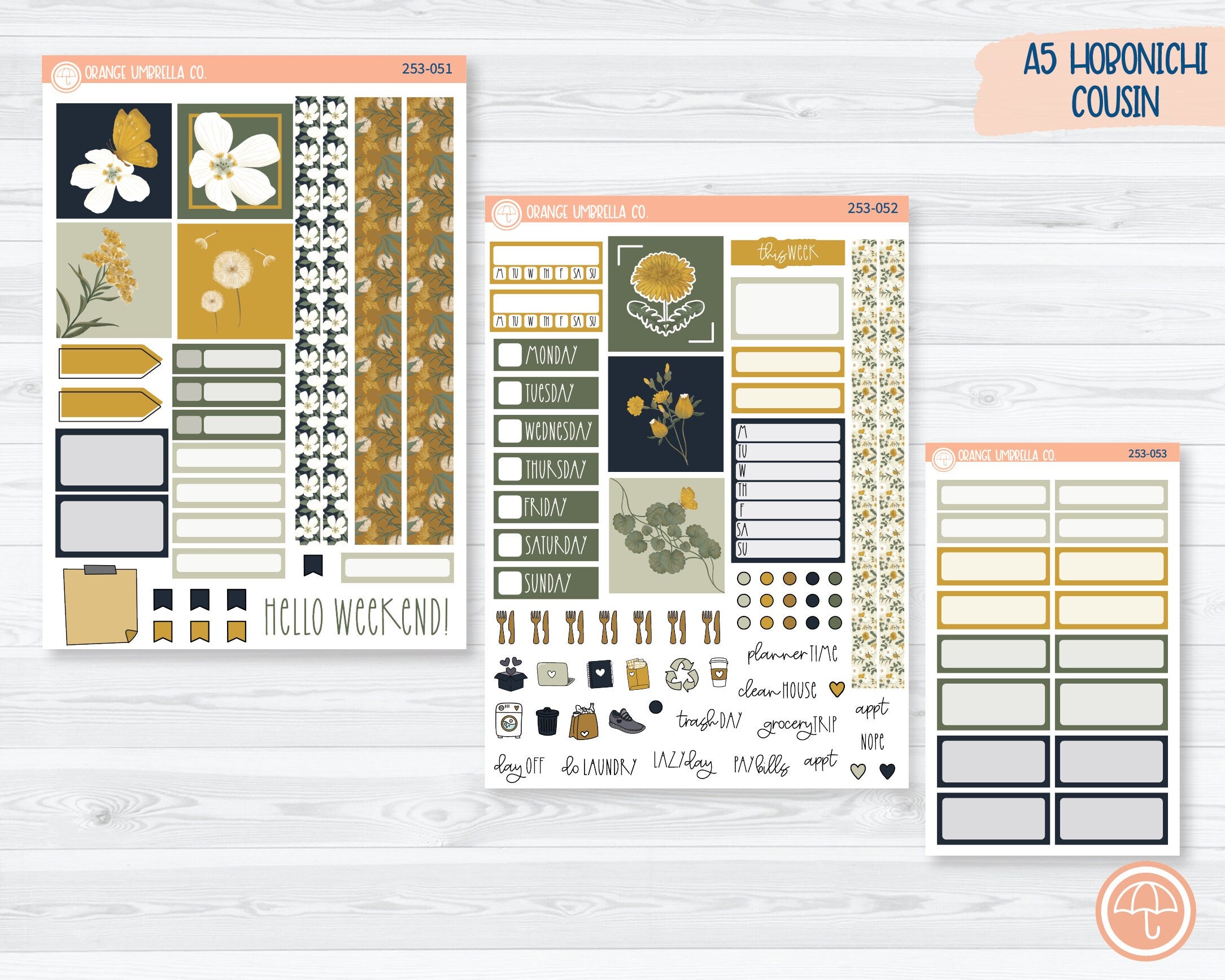 Printable Hobonichi Cousin Weekly Planner Stickers - To Be Read