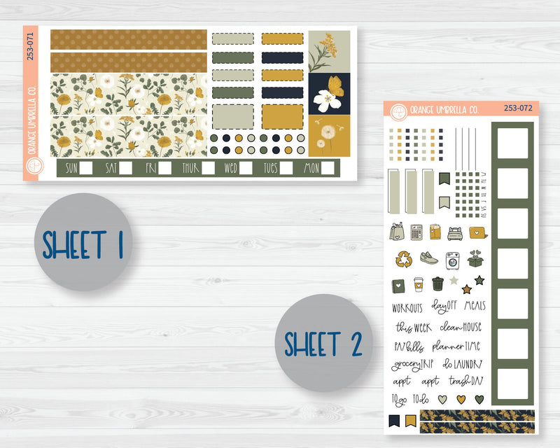 Hobonichi Weeks Planner Kit Stickers | Wishful 253-071