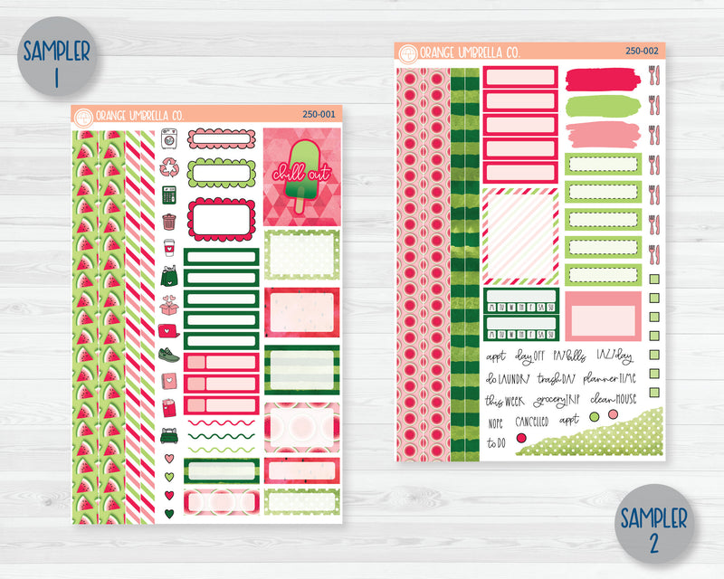 Weekly Planner Kit Stickers | Sweet Summer Treat 250-001