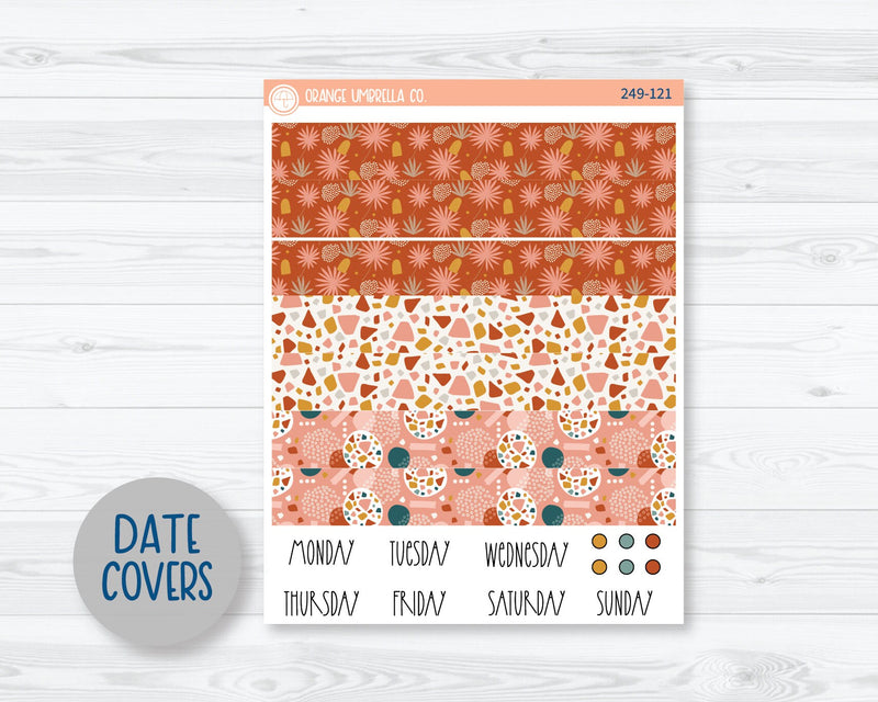 A5 Daily Duo Planner Kit Stickers | Tropical Escape 249-121