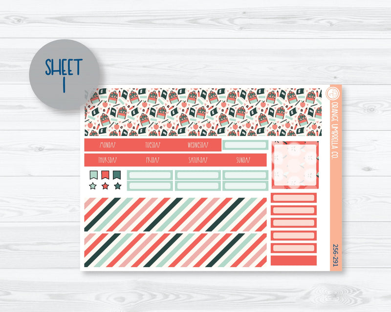 Hobonichi Cousin Monthly Planner Kit Stickers | Smarty Pants 256-291