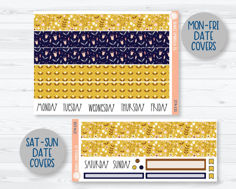 7x9 Daily Duo Planner Kit Stickers | Wild Landscape 274-131