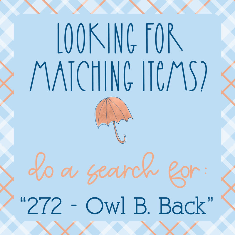 Owl B. Back Kit Deco Planner Stickers | D-272