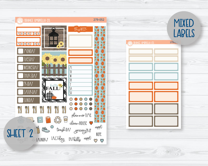 Hobonichi Cousin Planner Kit Stickers | Farmstand 279-051