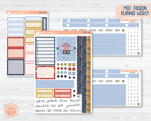 7x9 Passion Weekly Planner Kit Stickers | Tiny Town 281-061