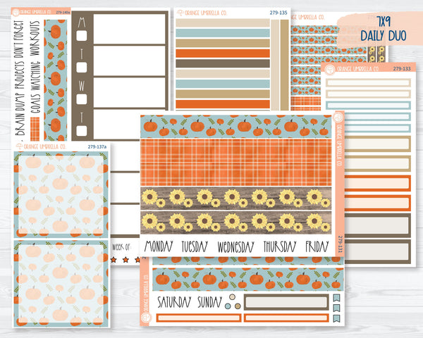 7x9 Daily Duo Planner Kit Stickers | Farmstand 279-131