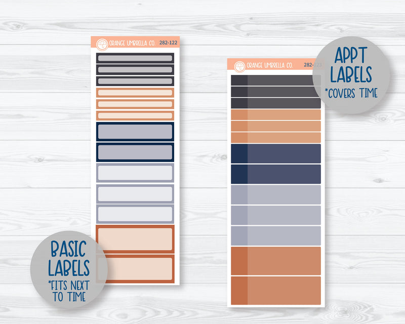A5 Daily Duo Planner Kit Stickers | Brisk 282-121