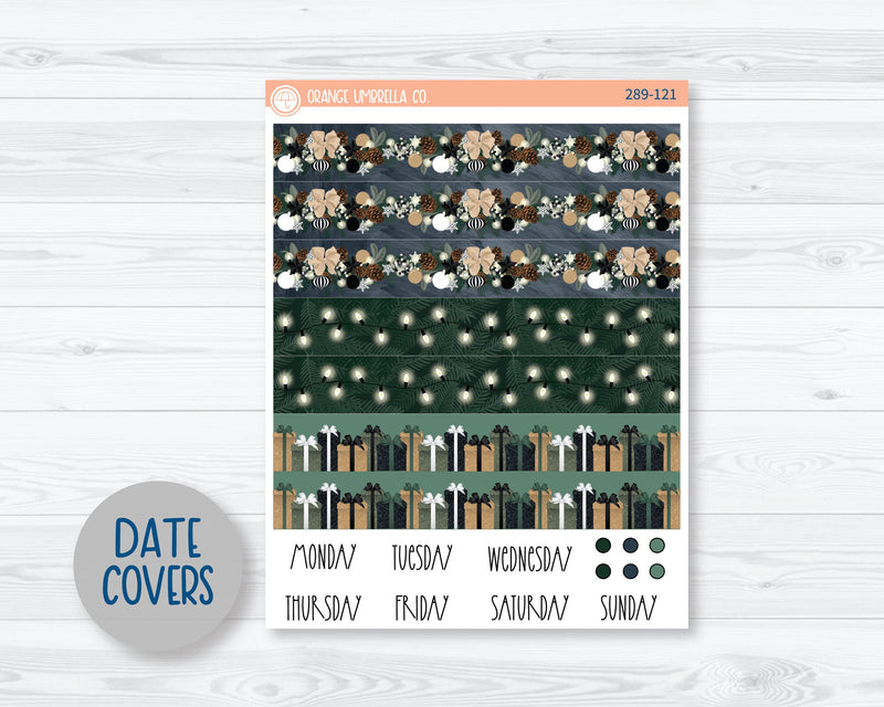 A5 Daily Duo Planner Kit Stickers | Sparkle 289-121