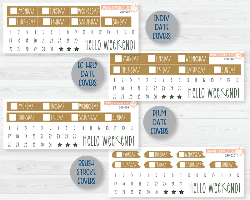 Weekly Planner Kit Stickers | Peace 290-001